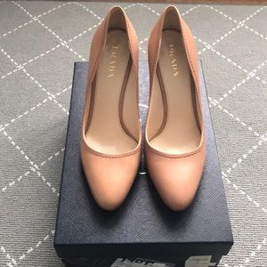 Nude Prada Heels Size 38 - Excellent Condition